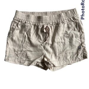 Southern shirt cream lien shorts